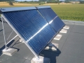Instalace trubicových solárních kolektoru u pan Maixner Ústí nad Orlicí